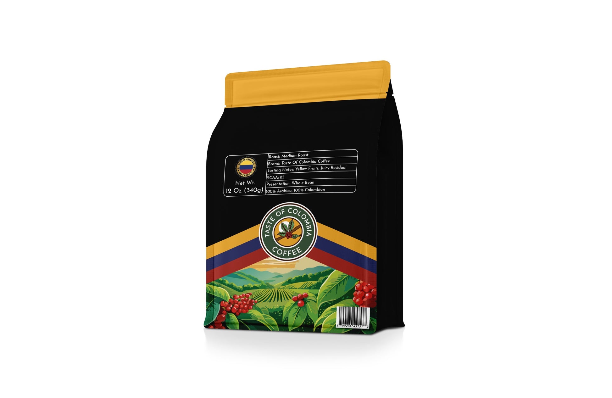 Yellow Fruits Coffee Whole Bean - Yellow